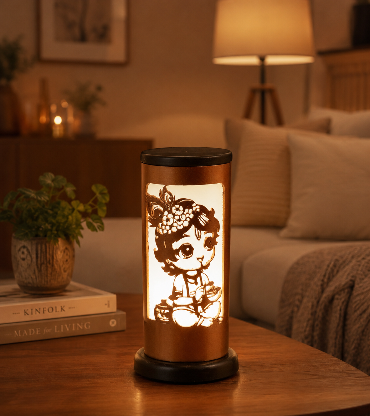 Koshcraft Bal Krishna Lamp
