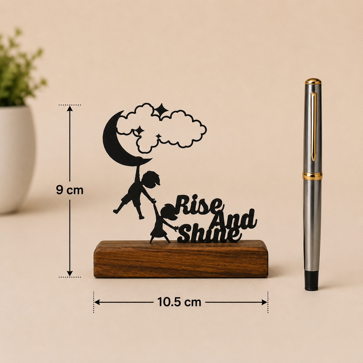 Rise and Shine Decorative Showpiece